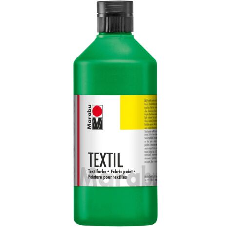 Marabu 17160075073 – Colore per Tessuti, 500 ml, Colore Nero (Etichetta in Lingua Italiana Non Garantita)