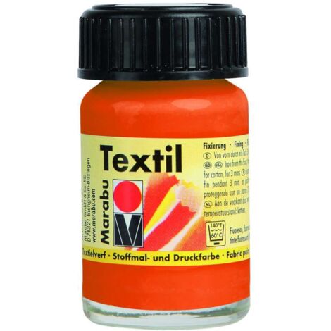 MARABU - COLORI PER TESSUTI TEXTIL PLUS 15ML - COLORE ALBICOCCA 025