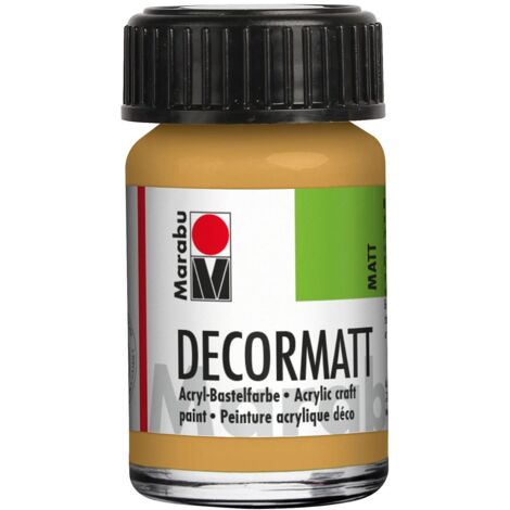 Marabu Decor opaco acrilico metallizzato oro