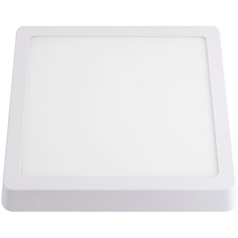 MARAK Plafonnier LED 25W, surface 265x265mm, blanc froid