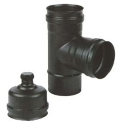 Maral Gomito T Inox 10 Mff Tappo Nero Pellet 300