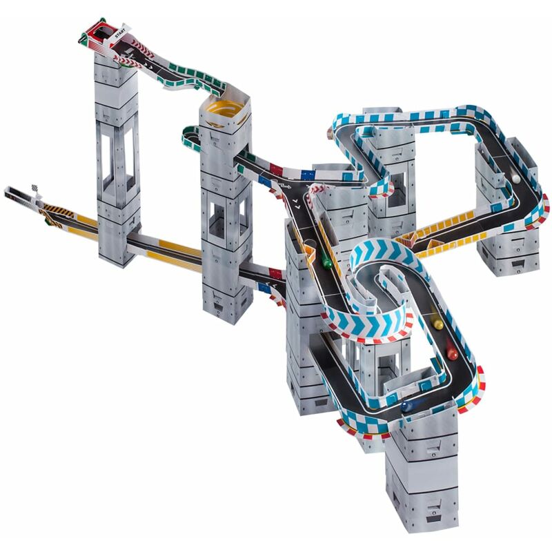 

Circuito de canicas Set 24 hojas 4 m - Marble Racetrax