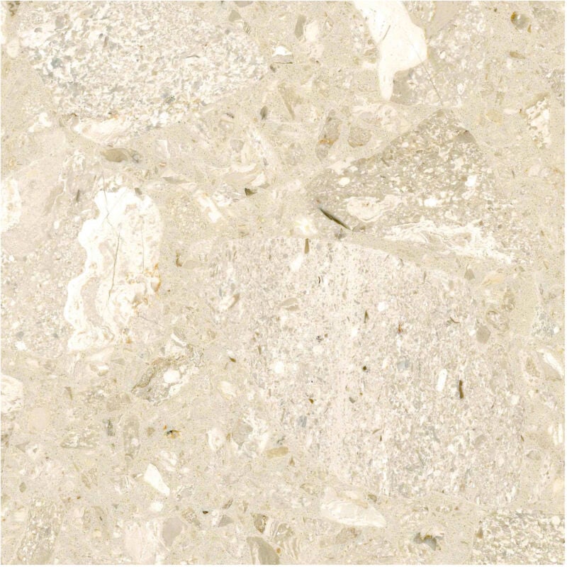 Marbre composite résine compomarble perlato royal - 40x40 cm - Satiné - boîte de 0.80 m2 Gioia Materia