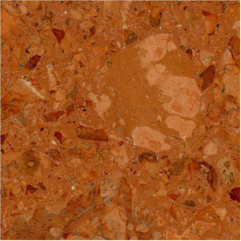 Marbre composite résine compomarble rosso asiago - 30x30 cm - Satiné - boîte de 0.72 m2 Gioia Materia