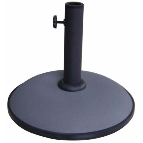 Marbueno Base Ombrellone Grigia Stabile e Moderna 36x29x36 cm