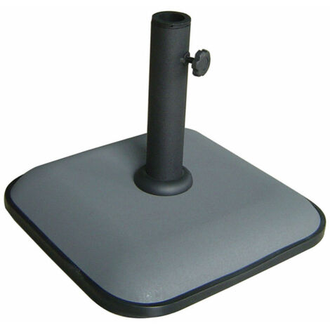Marbueno Base Parasol Gris 35x35 cm Design Moderne