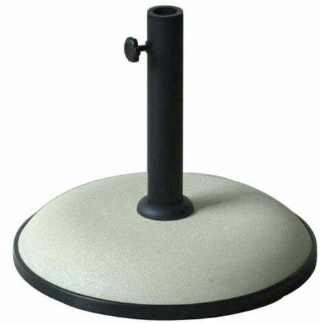 Marbueno Base per Ombrellone Rotonda Bianca 41,5 cm