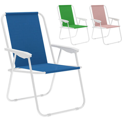 Marbueno Chaise Pliante Multicolore Confort Extérieur