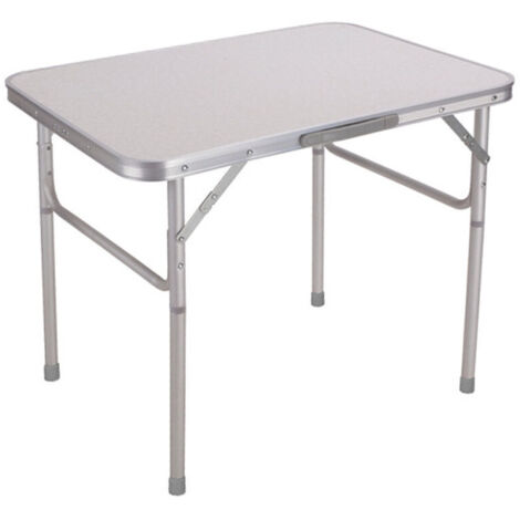 Marbueno D25 Table pliante aluminium marron gris