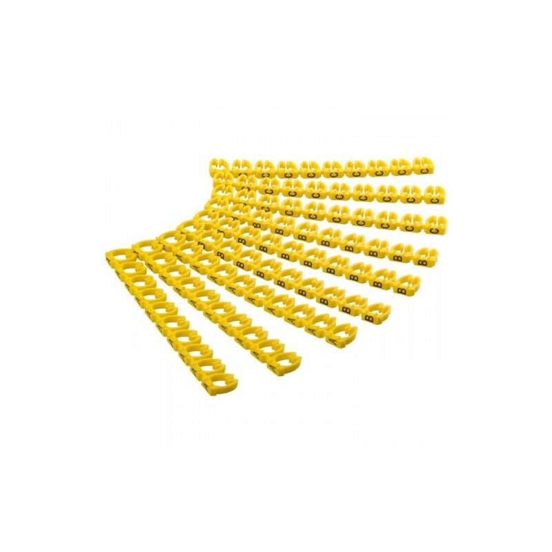 

Marcador cables 6.0 mm A-C (90 ud/bolsa) Amarillo