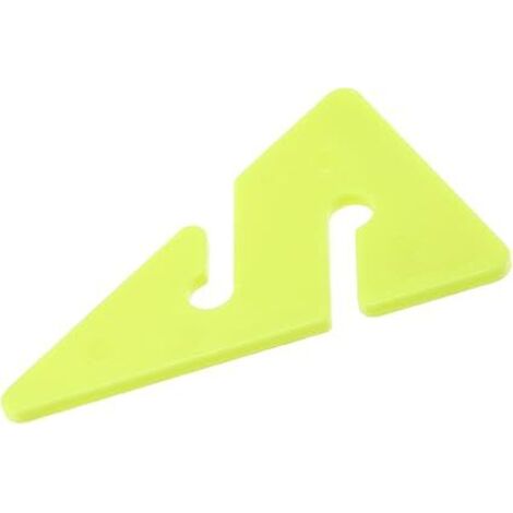 Marcador de línea de buceo resistente al desgaste, indicador de dirección para buceo en cuevas, herramienta de guía compacta para equipos de buceo, material amarillo fluorescente de alta visibilidad.