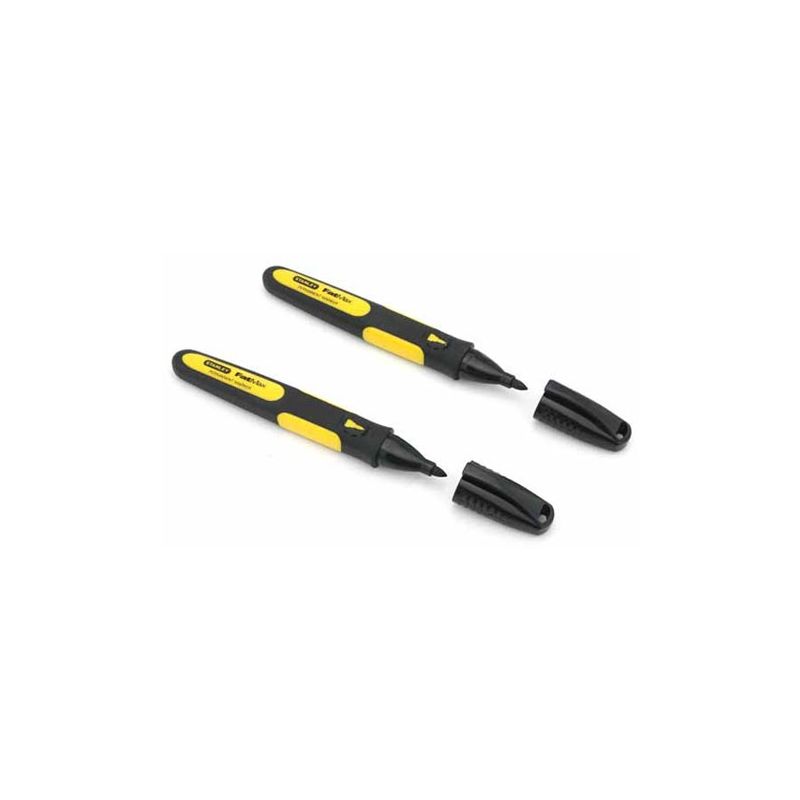 

Marcador punta fina color negro 2 uds - Stanley