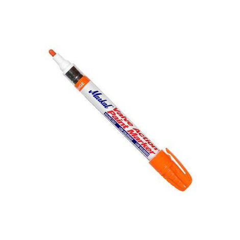 MARCADOR NARANJA DE PINTURA LÍQUIDA INDELEBLE MARKAL