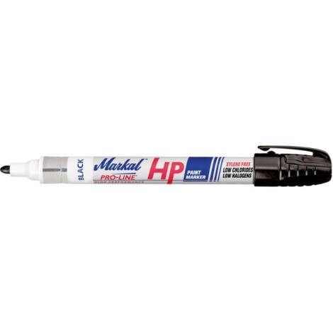 MARCADOR NEGRO DE PINTURA LÍQUIDA PARA SUPERFICIES ACEITOSAS MARKAL 140096963