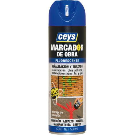 Marcador para Obra, Azul, 500 ml  Ceys 908006