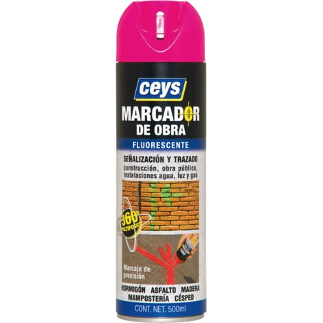 Marcador para Obra, Fucsia, 500 ml  Ceys 908005