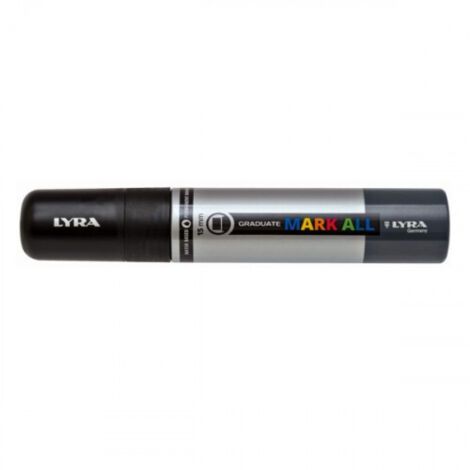 Marcador Permanente Mark All Negro 15 Mm Lyra Groove L684009