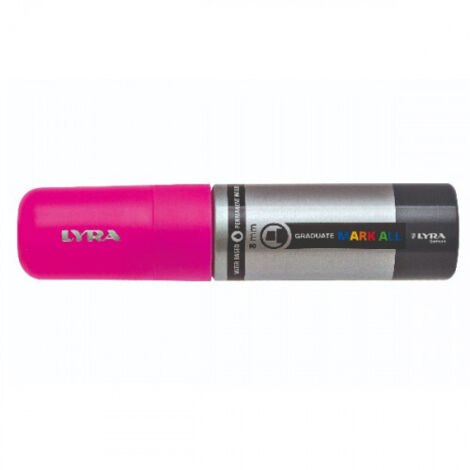 MARCADOR PERMANENTE MARK ALL ROSA NEÓN 8 MM LYRA GROOVE L6830328