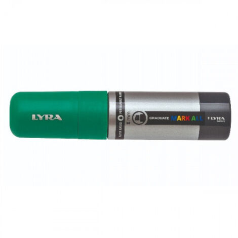 Marcador Permanente Mark All Verde Esmeralda 8 Mm Lyra Groov