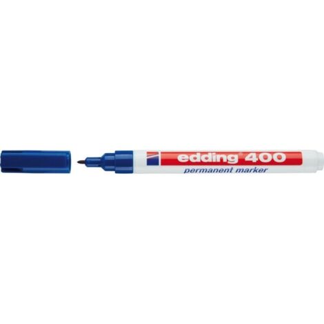 Marcador permanente n°400 Edding azul