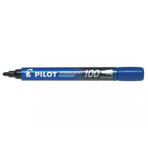 Marcador Permanente Punta Conica Sca-100 Azul Pilot Sca-100-