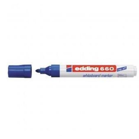 Marcador Pizarra Blanca 660 15-3mm Azul Edding 6