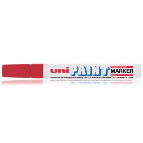 MARCADOR UNI-BALL UNI PAINT PX-20 ROJO