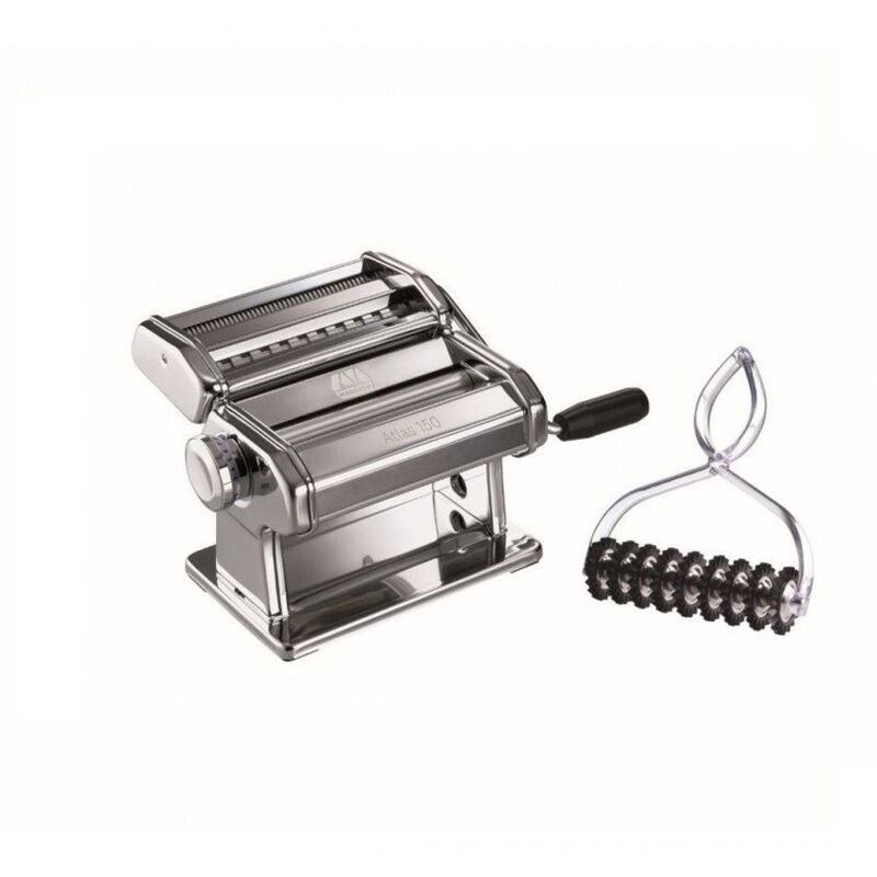 Marcato - Machine à pâte manuelle inox AT-150-CLS-PB