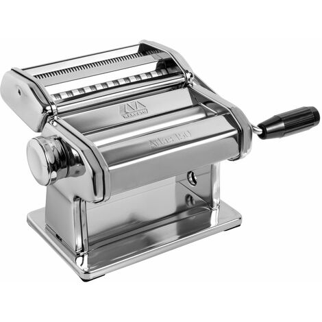 Marcato Classic Atlas 150 Cromo Macchina per la pasta in casa, colore Argento