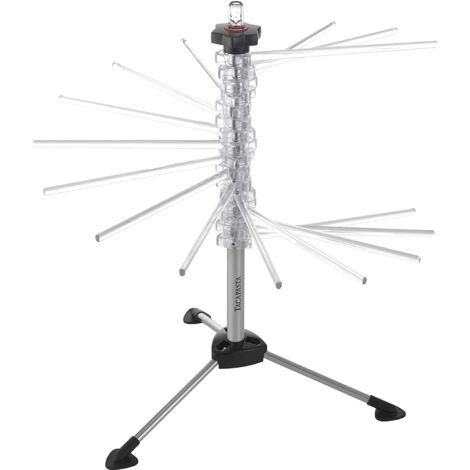 Marcato Tacapasta Noir, Argent Polycarbonate Grille pour séchage des pâtes