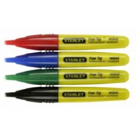 MARCATORE STANLEY PUNTA FINE MINI NERO