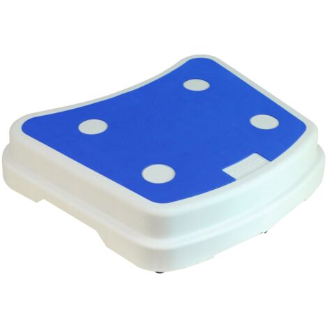 BBluv Marche-Pied Pliable Bleu  Accessoires De Salle De Bain