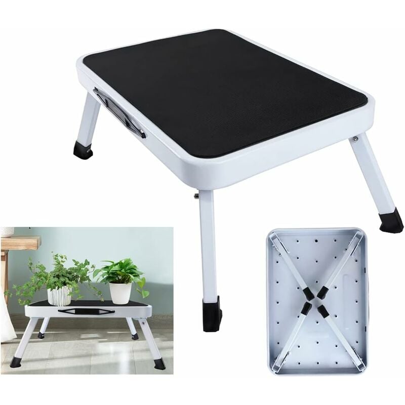 Marche simple, marchepied, pliable, mobil-home, marchepied, tabouret, camping-car, caravane, jusqu'à 150 kg