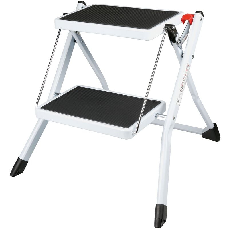 Cogex - marchepieds escamotables, marchepieds pour enfants - marche pied pliable 2 marches, escabeau 2 marches - marches antidér