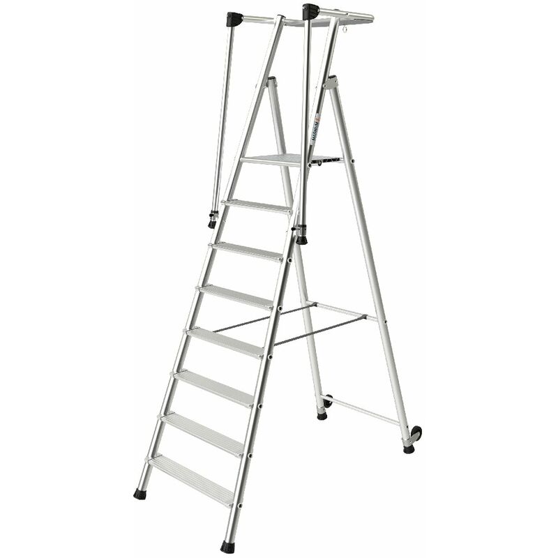 Tubesca Comabi - Marchepied magnum 3 - 8 marches - Hauteur de travail 3,9m