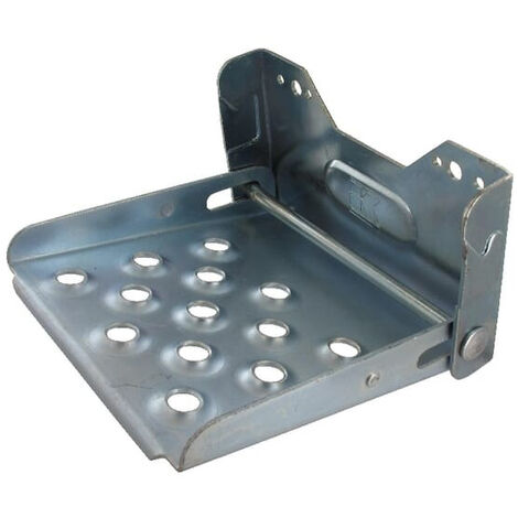 Marchepied adaptable 170 x 145 mm – Hauteur 125 mm – Charge maximale 150 kg – Pour accès zones élevées – 700013KR – Kramp