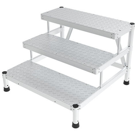 Marchepied aluminium 3 marches - Largeur 1.00m - MP3-100