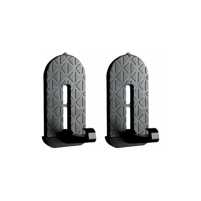 Gabrielle - Marchepied d'assistance de voiture, 2 pièces, marchepied pliable pour porte de voiture, en alliage d'aluminium pour nettoyer le toit,