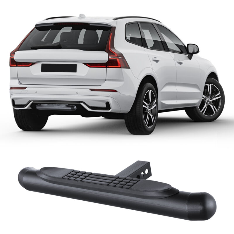 Marchepied deattelage VEVOR pour recepteur de 2 pouces, construction en acier robuste avec capacite de charge de 350 lb, protection de pare-chocs