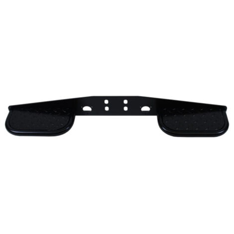 Marchepied double appui pour véhicules utilitaires – Fixation sur platines 4 trous 83x56mm et 2 trous 90mm – Compatible avec attelages standard – GDW