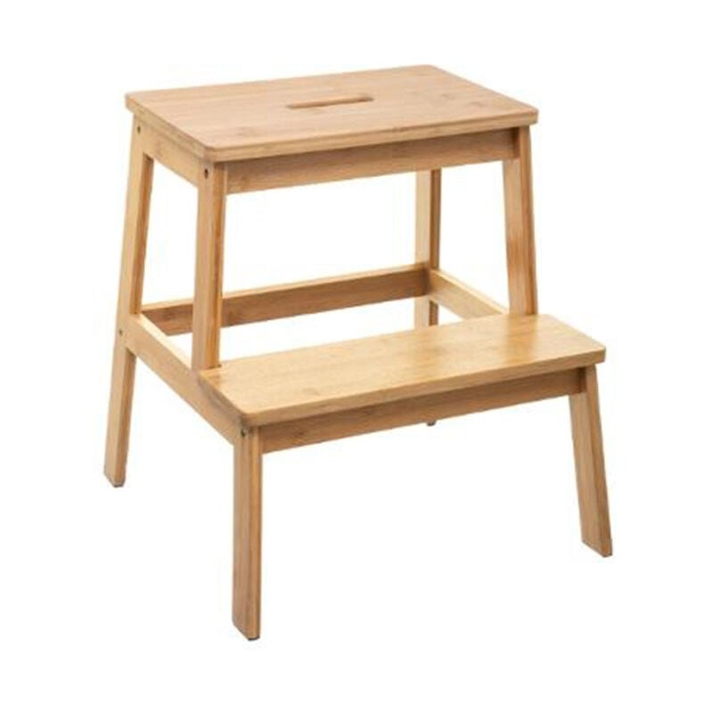 Five Simply Smart - Marchepied en Bambou '2 Marches' 43cm Naturel