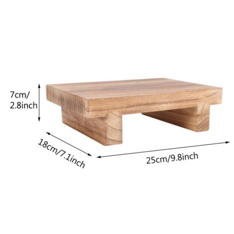 Marchepied en bois pour adultes, tabouret de lit pour lits hauts, cuisine, salle de bain, placard, superbe marchepied en bois