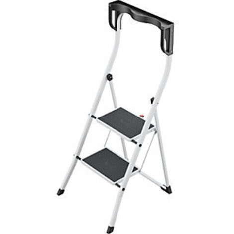 Marchepied pliant 2 hauteur de plateforme 470 mm acier/plastique avec tapis antidérapants HAILO