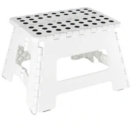 Marchepied pliant 31.5 x 25.5 x 22 cm – Charge maximale 150 kg – Pour espaces confinés – Idéal pour enfants et adultes