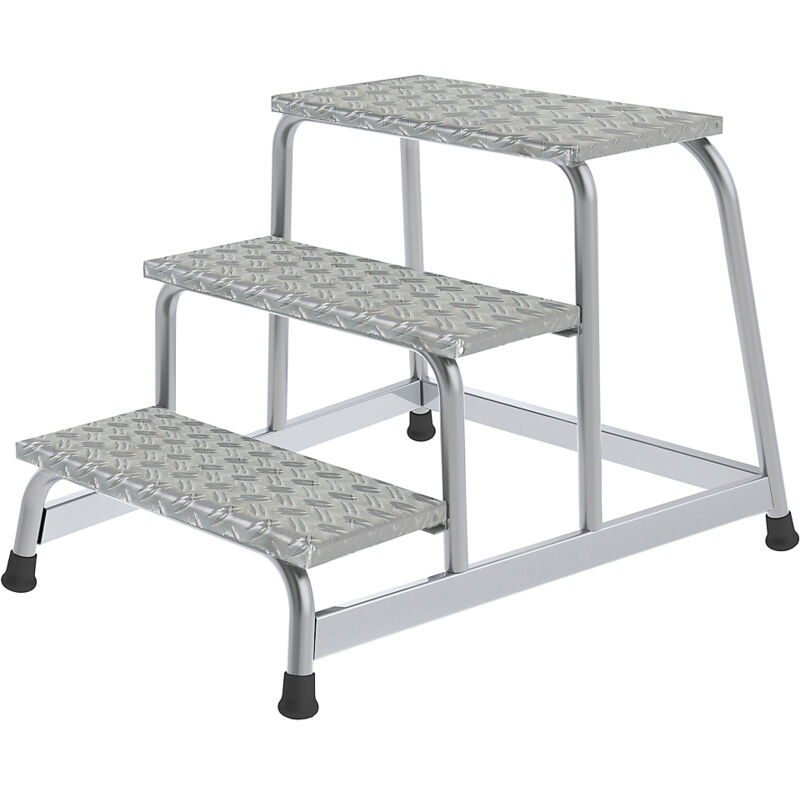 Plate-forme de travail fixe 3 marches - 050009 - Günzburger Steigtechnik