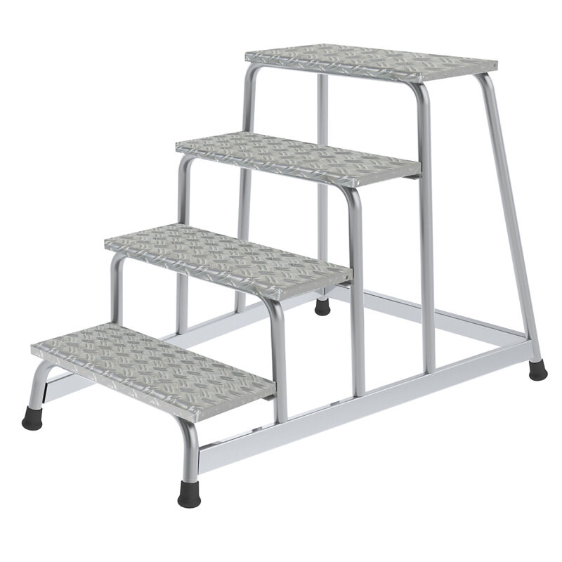 Plate-forme de travail fixe 4 marches - 050010 - Günzburger Steigtechnik