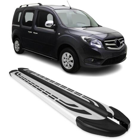 Marchepieds Latéraux pour Mercedes Citan 2012 à 2021, Marchepied latéral de Voiture en Aluminium, 2 Pcs