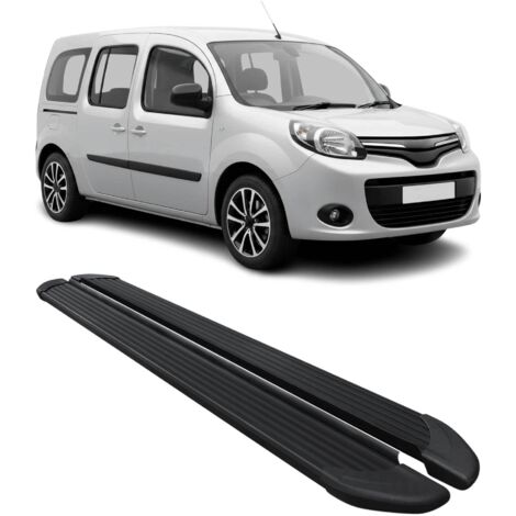 Marchepieds Latéraux pour Renault Kangoo 2008 à 2021, Marchepied latéral de Voiture en Aluminium, 2 Pcs