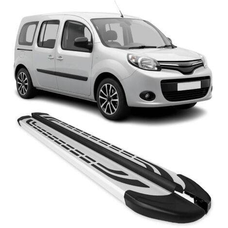 Marchepieds Latéraux pour Renault Kangoo 2008 à 2021, Marchepied latéral de Voiture en Aluminium, 2 Pcs