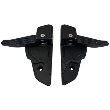 Marchepieds passager arrière noirs pour moto Sprint 125